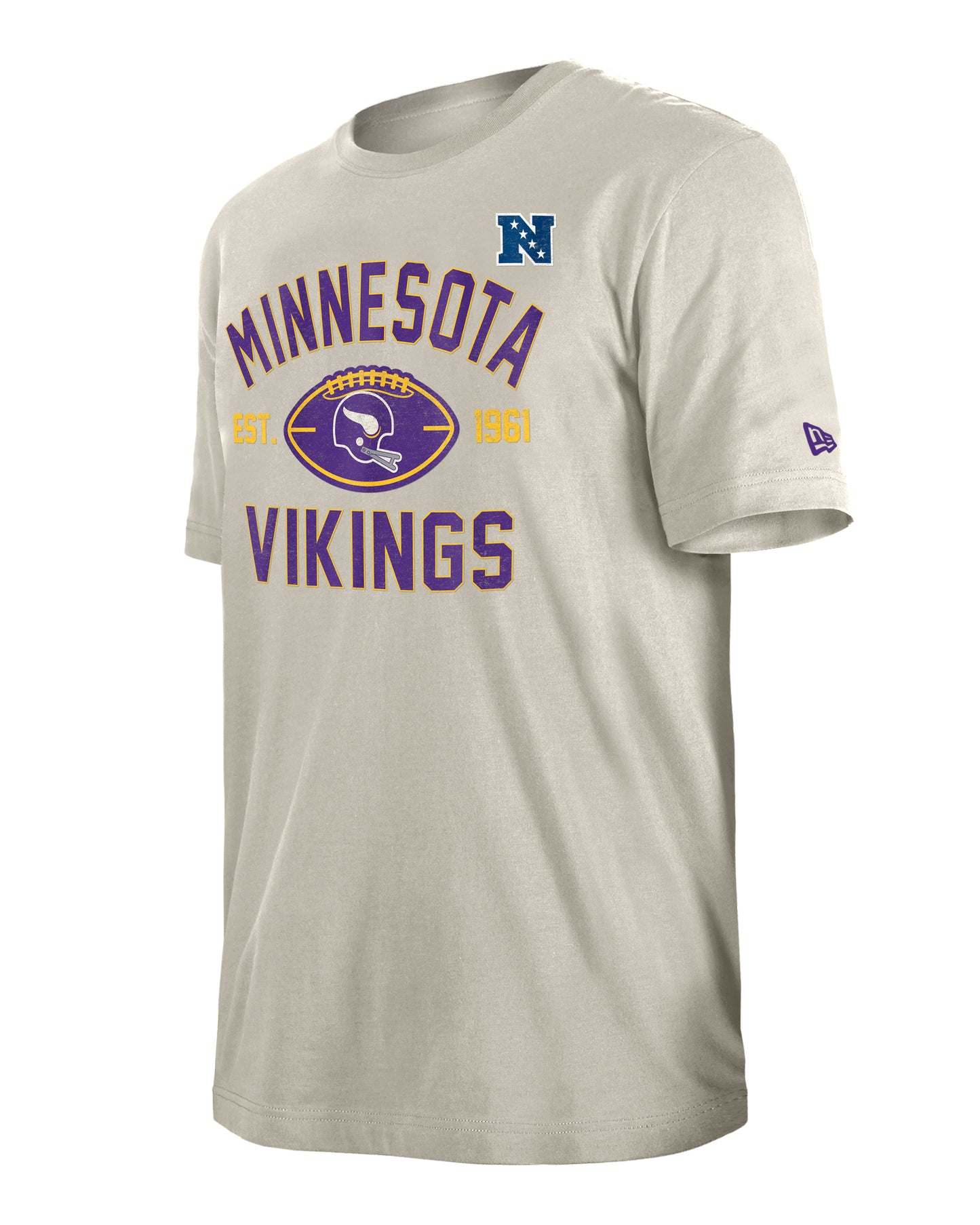 Men's Minnesota Vikings Stone 2024 Historic New Era Tee