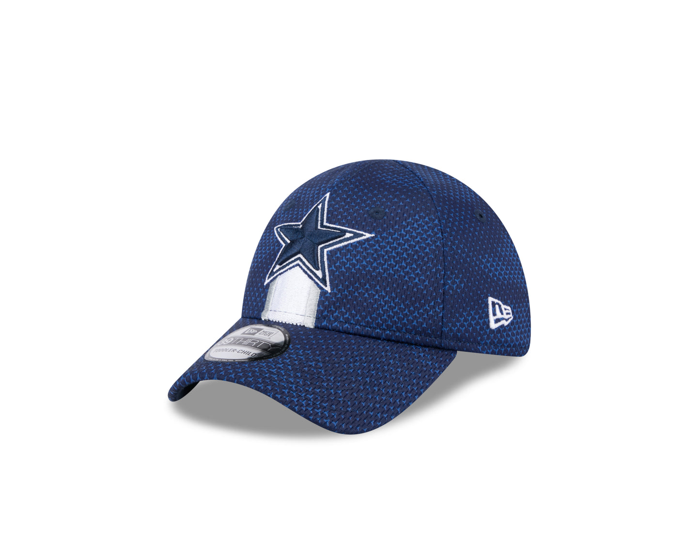 Men's Dallas Cowboys New Era 2024 Sideline Navy 39THIRTY Flex Hat