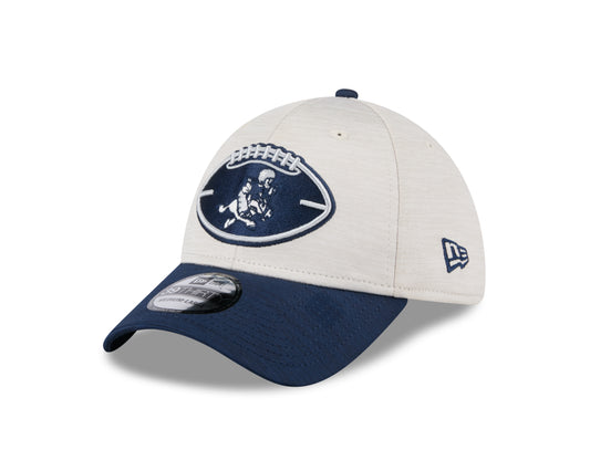 Men's Dallas Cowboys New Era 2024 Sideline Historic 39THIRTY Flex Hat