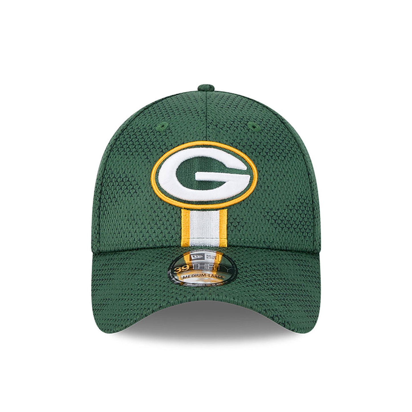 Men's Green Bay Packers New Era 2024 Sideline Green 39THIRTY Flex Hat