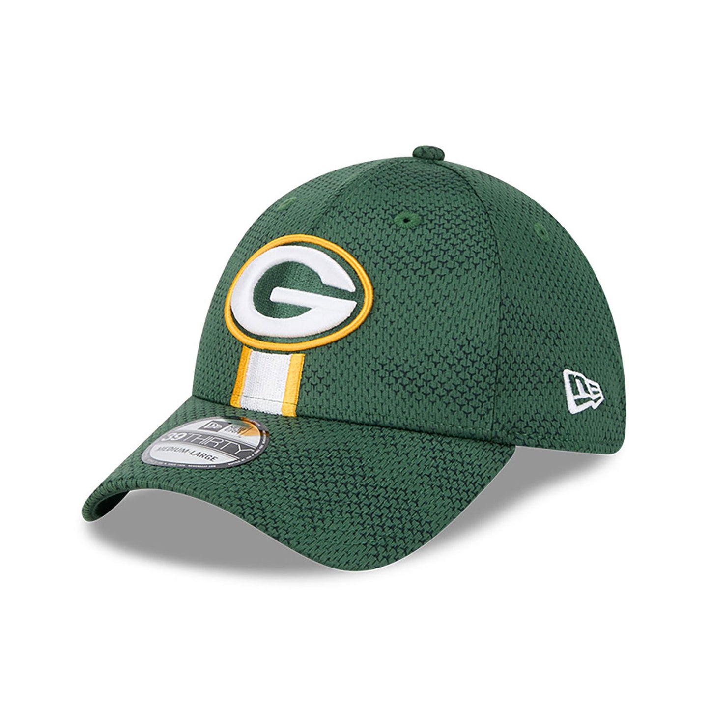 Men's Green Bay Packers New Era 2024 Sideline Green 39THIRTY Flex Hat