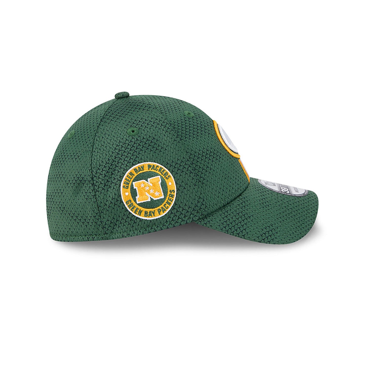 Men's Green Bay Packers New Era 2024 Sideline Green 39THIRTY Flex Hat