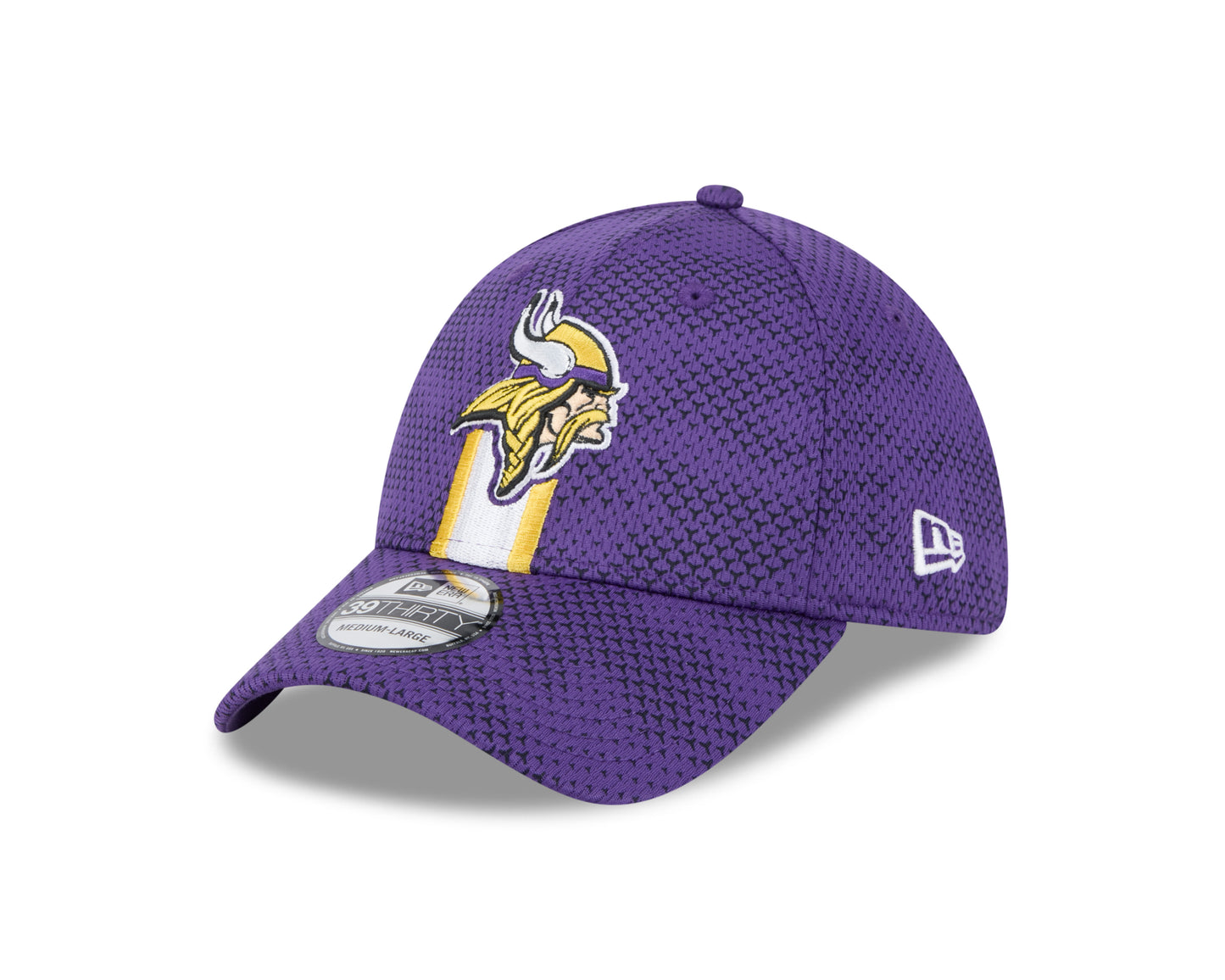 Men's Minnesota Vikings New Era 2024 Sideline Purple 39THIRTY Flex Hat