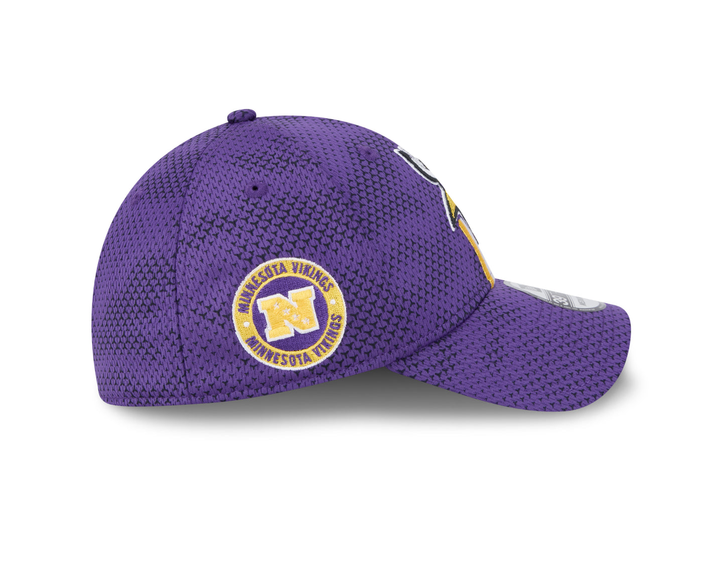 Men's Minnesota Vikings New Era 2024 Sideline Purple 39THIRTY Flex Hat