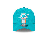 Men's Miami Dolphins New Era 2024 Sideline Aqua 39THIRTY Flex Hat - Pro Jersey Sports