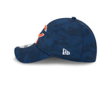 Men's Chicago Bears New Era 2024 Sideline Navy Secondary Logo 39THIRTY Flex Hat - Pro Jersey Sports