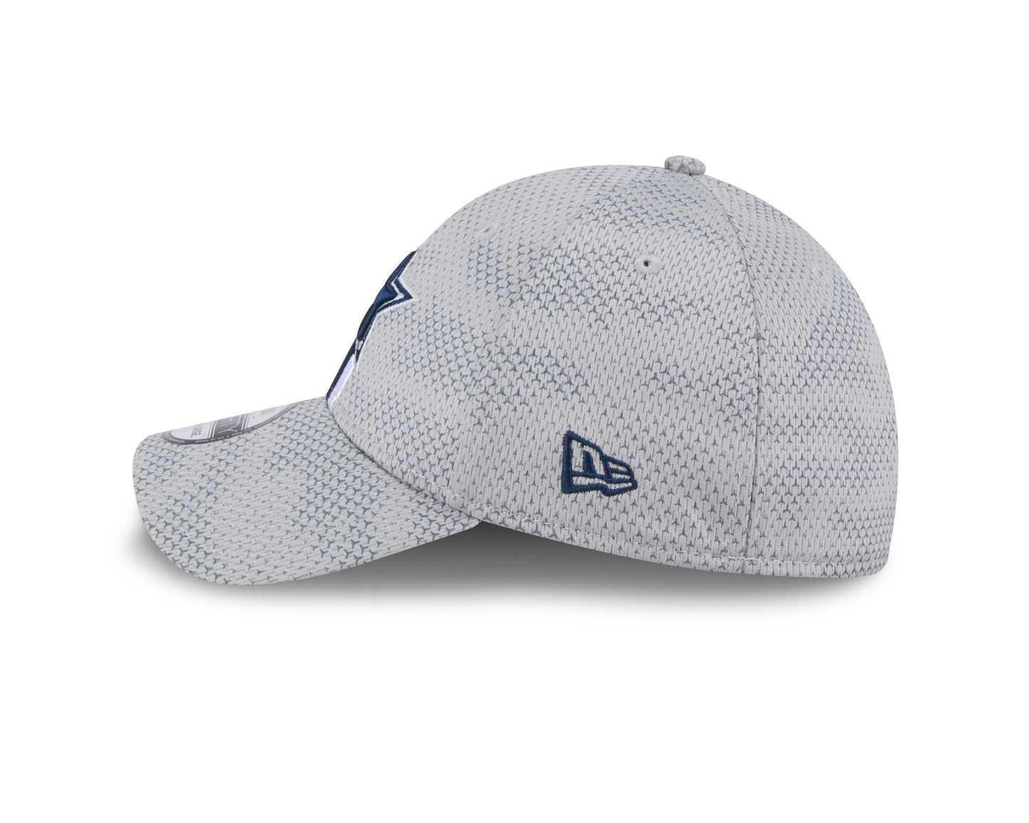 Men's Dallas Cowboys New Era 2024 Sideline Gray 39THIRTY Flex Hat