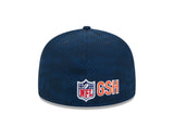 Chicago Bears New Era 2024 Sideline B Navy 59FIFTY Fitted Hat - Pro Jersey Sports