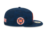 Chicago Bears New Era 2024 Sideline B Navy 59FIFTY Fitted Hat - Pro Jersey Sports