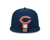Chicago Bears New Era 2024 Sideline C Navy 59FIFTY Fitted Hat - Pro Jersey Sports
