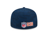 Chicago Bears New Era 2024 Sideline Primary Navy 59FIFTY Fitted Hat - Pro Jersey Sports