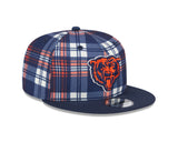 Chicago Bears New Era 2024 NFL Sideline Statement Navy Primary 9FIFTY Snapback Hat - Pro Jersey Sports
