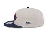 Chicago Bears New Era 2024 NFL Sideline Historic Stone/Navy Primary 9FIFTY Snapback Hat - Pro Jersey Sports
