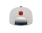 Chicago Bears New Era 2024 NFL Sideline Historic Stone/Navy Primary 9FIFTY Snapback Hat - Pro Jersey Sports