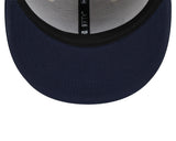 Chicago Bears New Era 2024 NFL Sideline Historic Stone/Navy Primary 9FIFTY Snapback Hat - Pro Jersey Sports