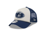 Men's Dallas Cowboys New Era 2024 Sideline Historic Stone/Navy 9FORTY A-Frame Adjustable Hat - Pro Jersey Sports