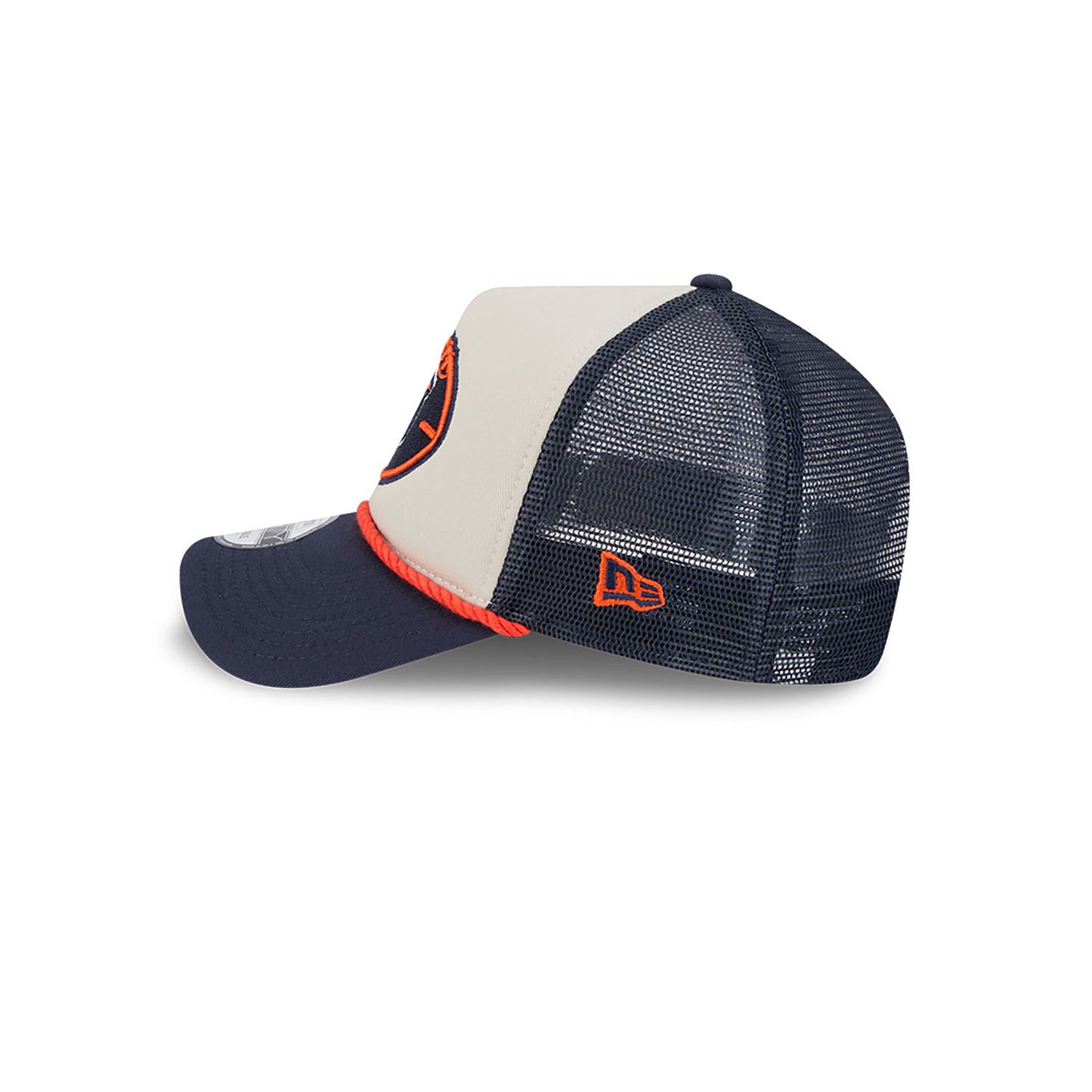 Men's Chicago Bears New Era 2024 Sideline Historic Stone/Navy 9FORTY A-Frame Adjustable Hat