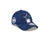 Men's Dallas Cowboys New Era 2024 Sideline Navy 9FORTY Adjustable Hat - Pro Jersey Sports