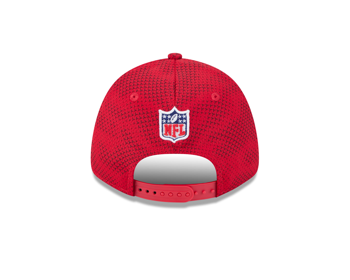 Men's San Francisco 49ers New Era 2024 Sideline Scarlet 9FORTY Adjustable Hat