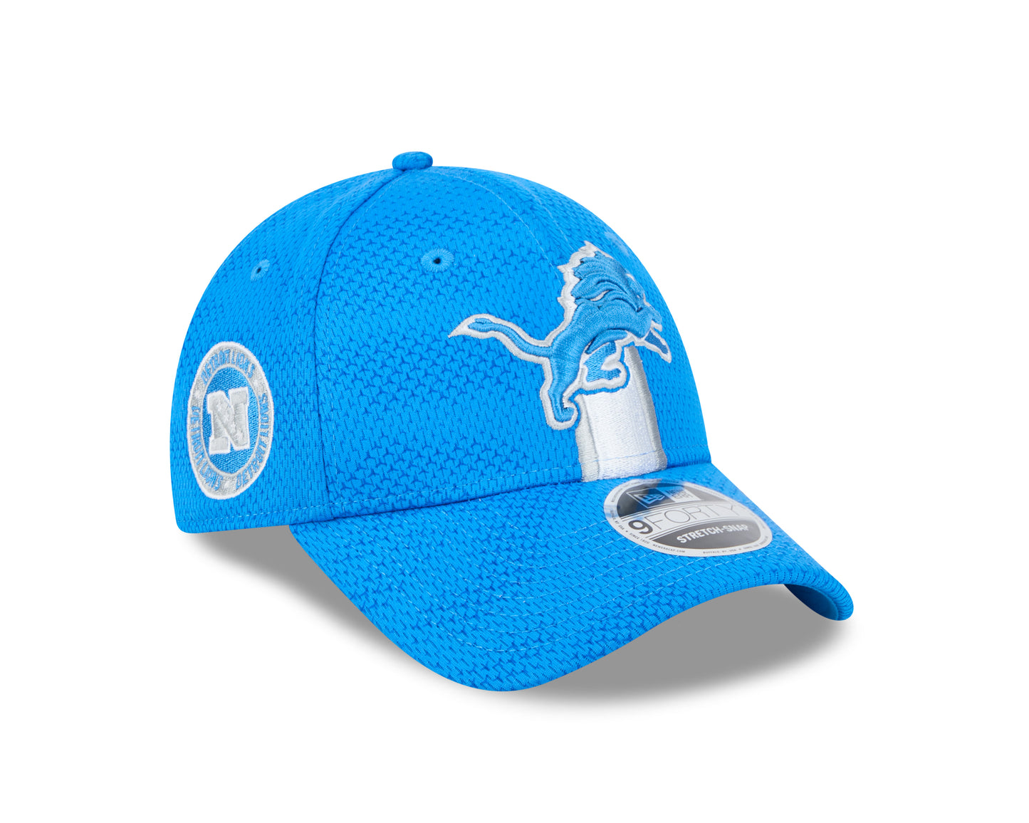 Men's Detroit Lions New Era 2024 Sideline Blue 9FORTY Adjustable Hat