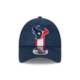 Men's Houston Texans New Era 2024 Sideline Navy 9FORTY Adjustable Hat - Pro Jersey Sports