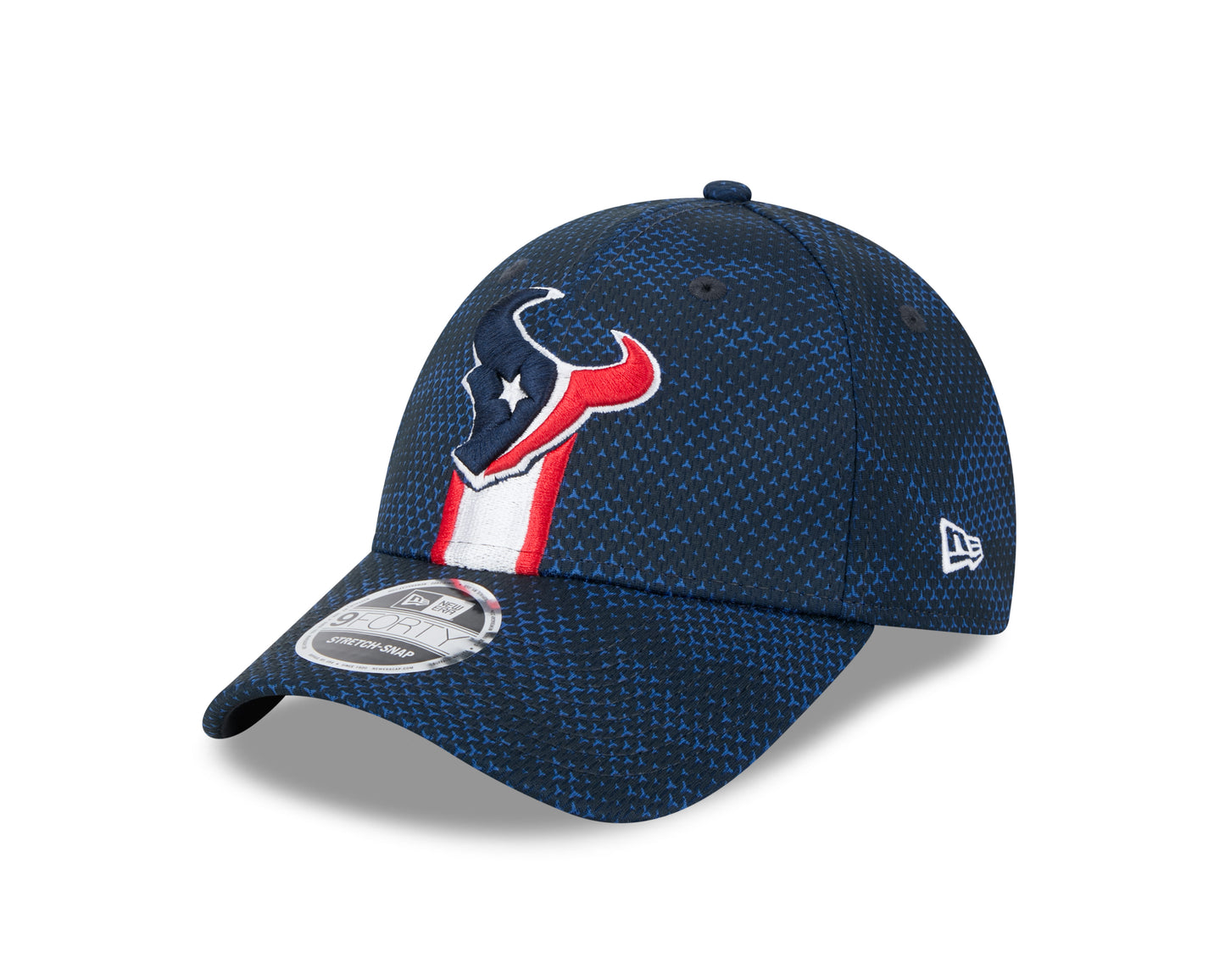 Men's Houston Texans New Era 2024 Sideline Navy 9FORTY Adjustable Hat