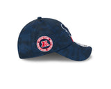 Men's Houston Texans New Era 2024 Sideline Navy 9FORTY Adjustable Hat - Pro Jersey Sports