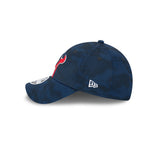 Men's Houston Texans New Era 2024 Sideline Navy 9FORTY Adjustable Hat - Pro Jersey Sports