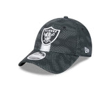 Men's Las Vegas Raiders New Era 2024 Sideline Black 9FORTY Adjustable Hat - Pro Jersey Sports