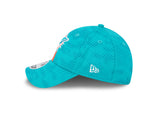 Men's Miami Dolphins New Era 2024 Sideline Black 9FORTY Adjustable Hat - Pro Jersey Sports