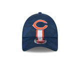 Men's Chicago Bears New Era 2024 Sideline Secondary Logo Navy 9FORTY Adjustable Hat - Pro Jersey Sports