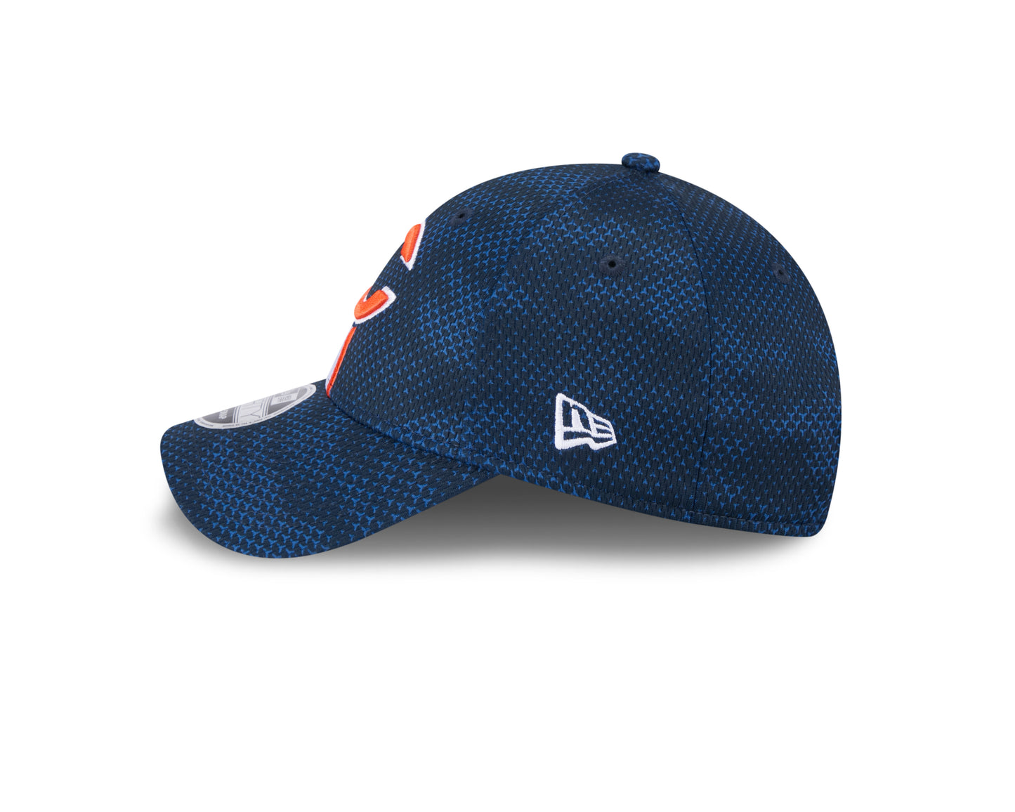 Men's Chicago Bears New Era 2024 Sideline Secondary Logo Navy 9FORTY Adjustable Hat