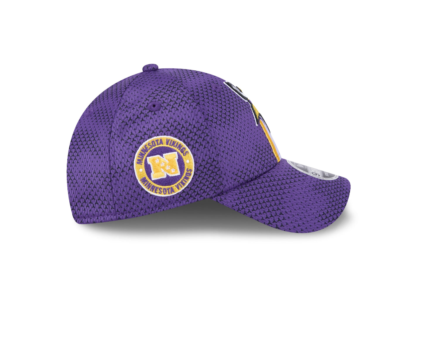 Men's Minnesota Vikings New Era 2024 Sideline Purple 9FORTY Adjustable Hat