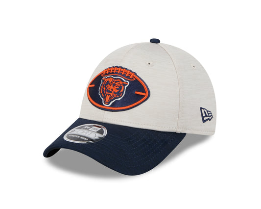 Men's Chicago Bears New Era 2024 Sideline Historic 9FORTY Adjustable Hat