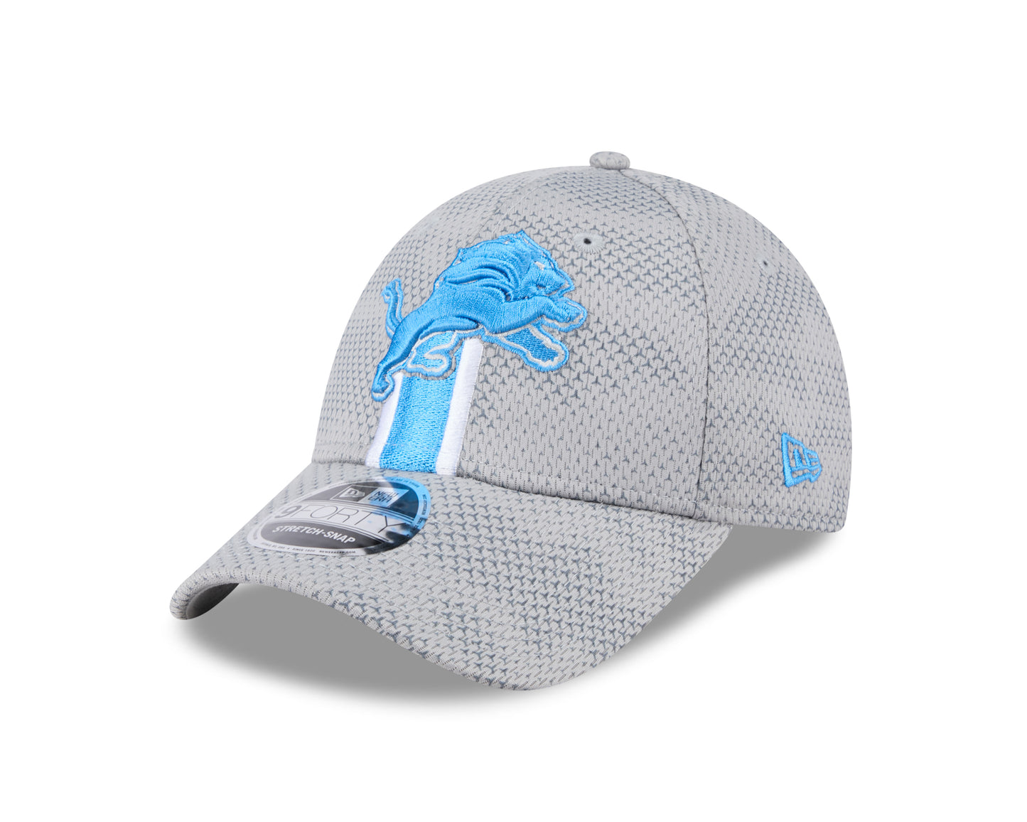 Men's Detroit Lions New Era 2024 Sideline Graphite 9FORTY Adjustable Hat