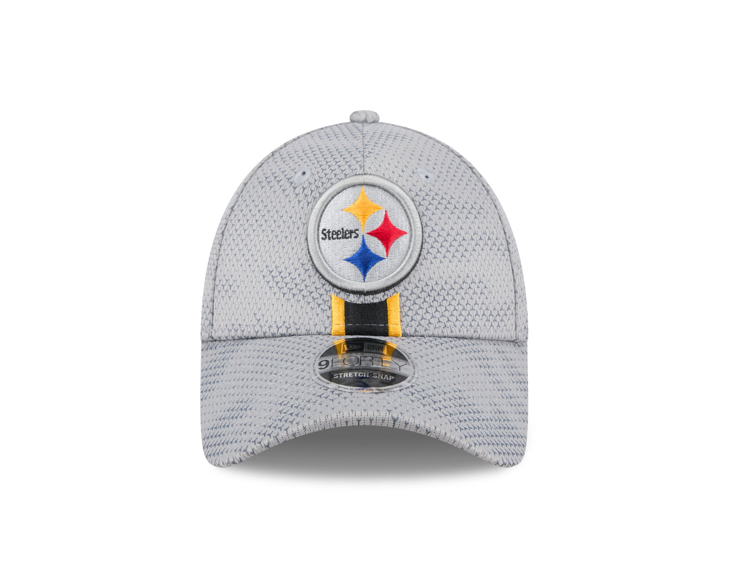 Men's Pittsburgh Steelers New Era 2024 Sideline Graphite 9FORTY Adjustable Hat