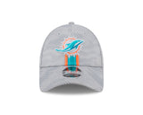 Men's Miami Dolphins New Era 2024 Sideline Graphite 9FORTY Adjustable Hat - Pro Jersey Sports