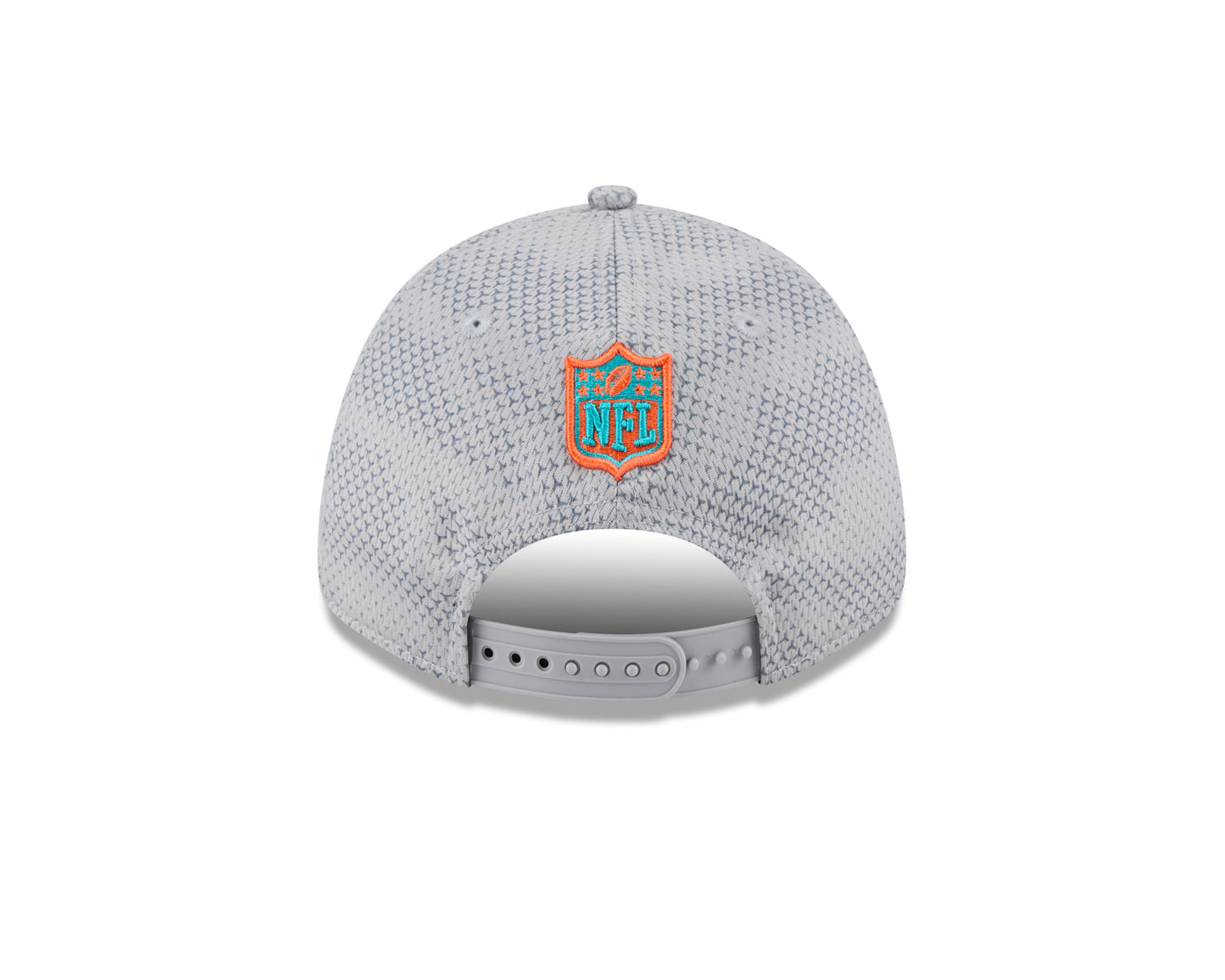 Men's Miami Dolphins New Era 2024 Sideline Graphite 9FORTY Adjustable Hat