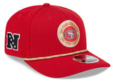 Men's San Francisco 49ers New Era 2024 Sideline Scarlet 9SEVENTY Adjustable Hat - Pro Jersey Sports