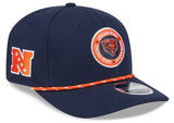Men's Chicago Bears New Era 2024 Sideline Navy Primary Logo 9SEVENTY Adjustable Hat - Pro Jersey Sports