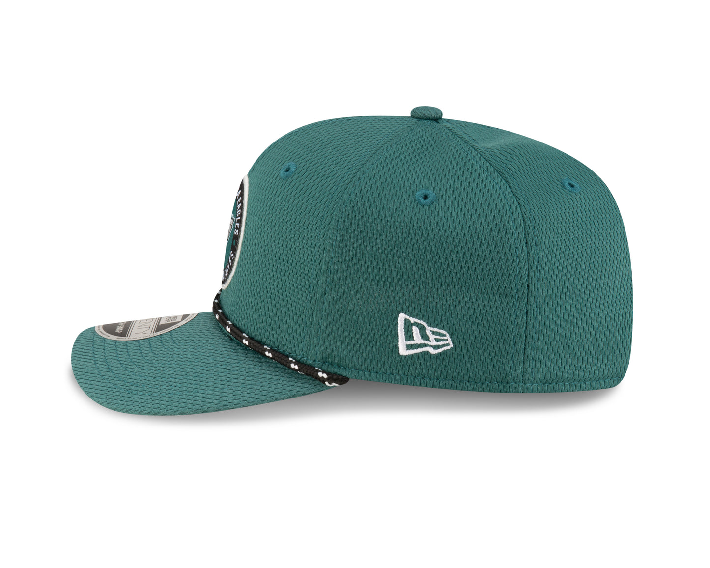 Men's Philadelphia Eagles New Era 2024 Sideline Green 9SEVENTY Adjustable Hat