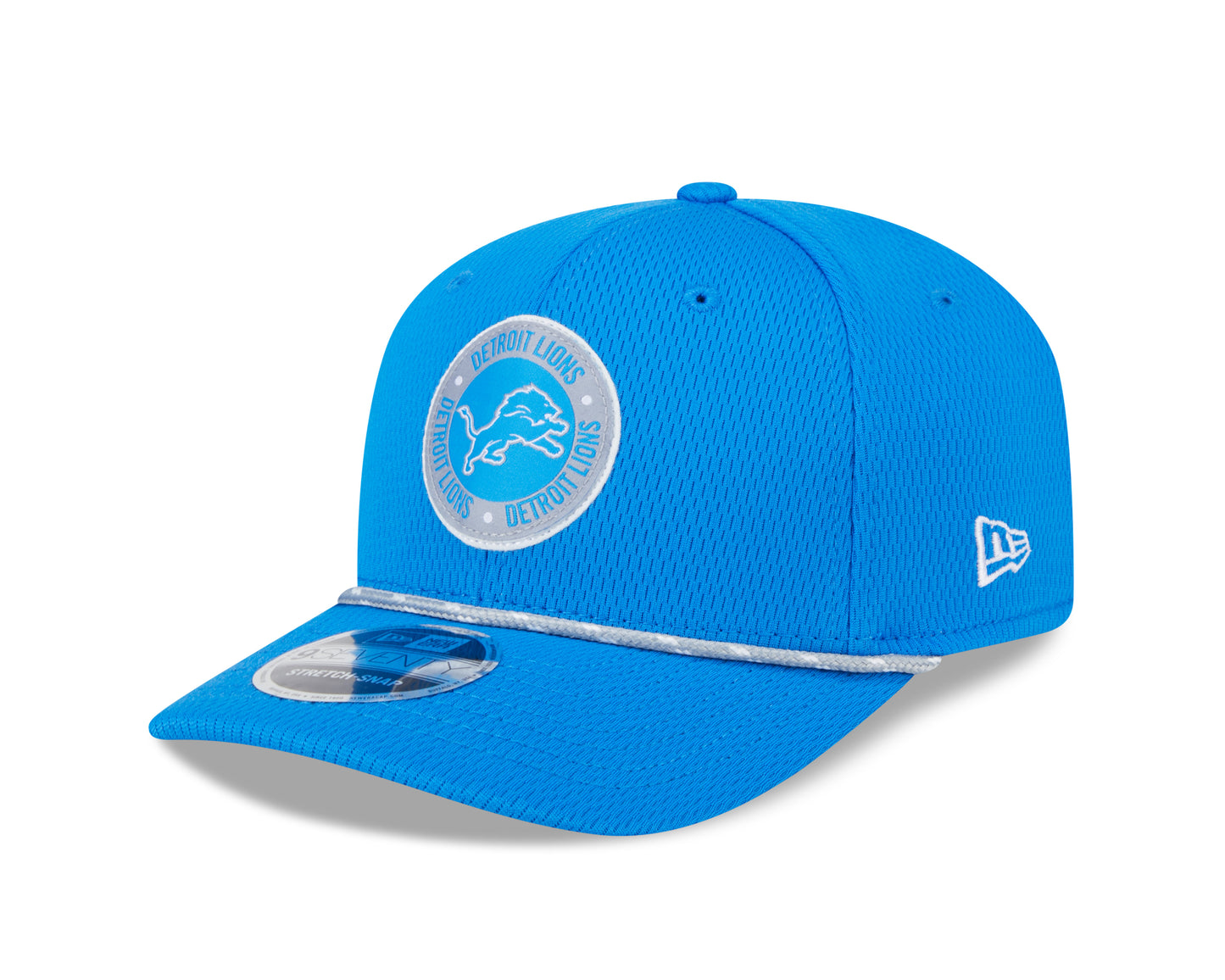 Men's Detroit Lions New Era 2024 Sideline Blue 9SEVENTY Adjustable Hat