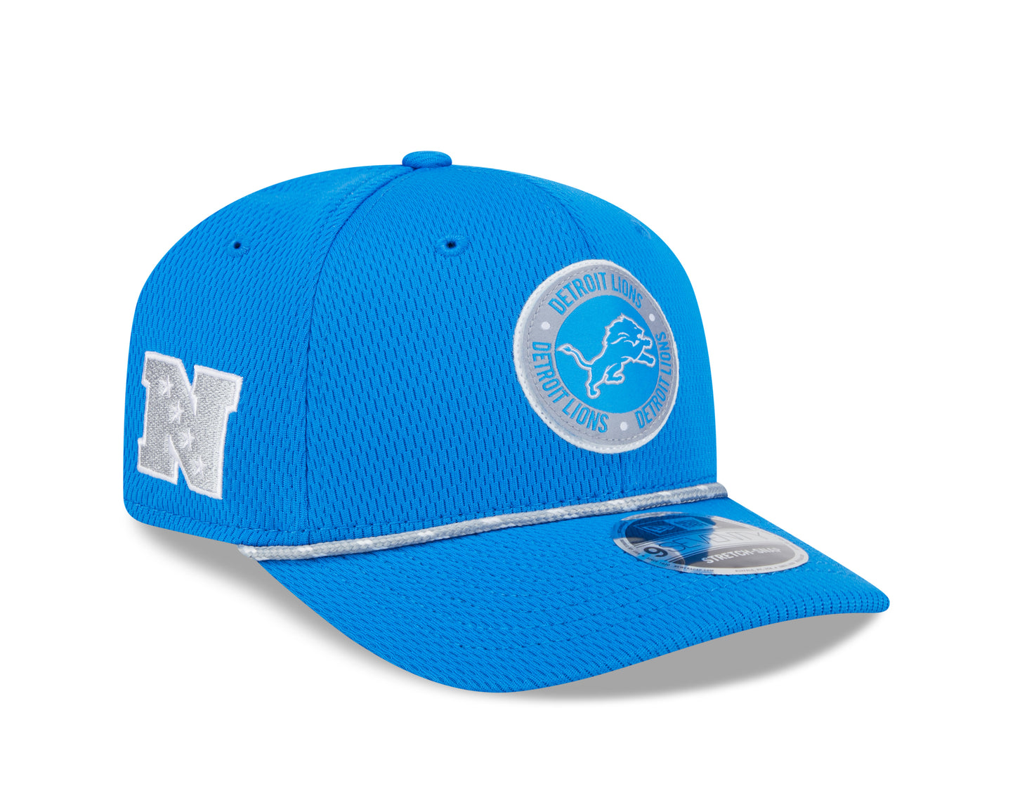 Men's Detroit Lions New Era 2024 Sideline Blue 9SEVENTY Adjustable Hat