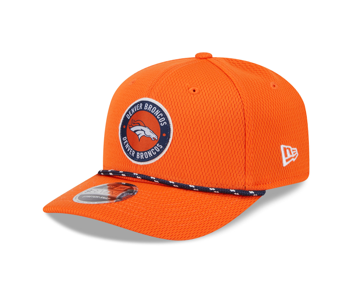 Men's Denver Broncos New Era 2024 Sideline Orange 9SEVENTY Adjustable Hat