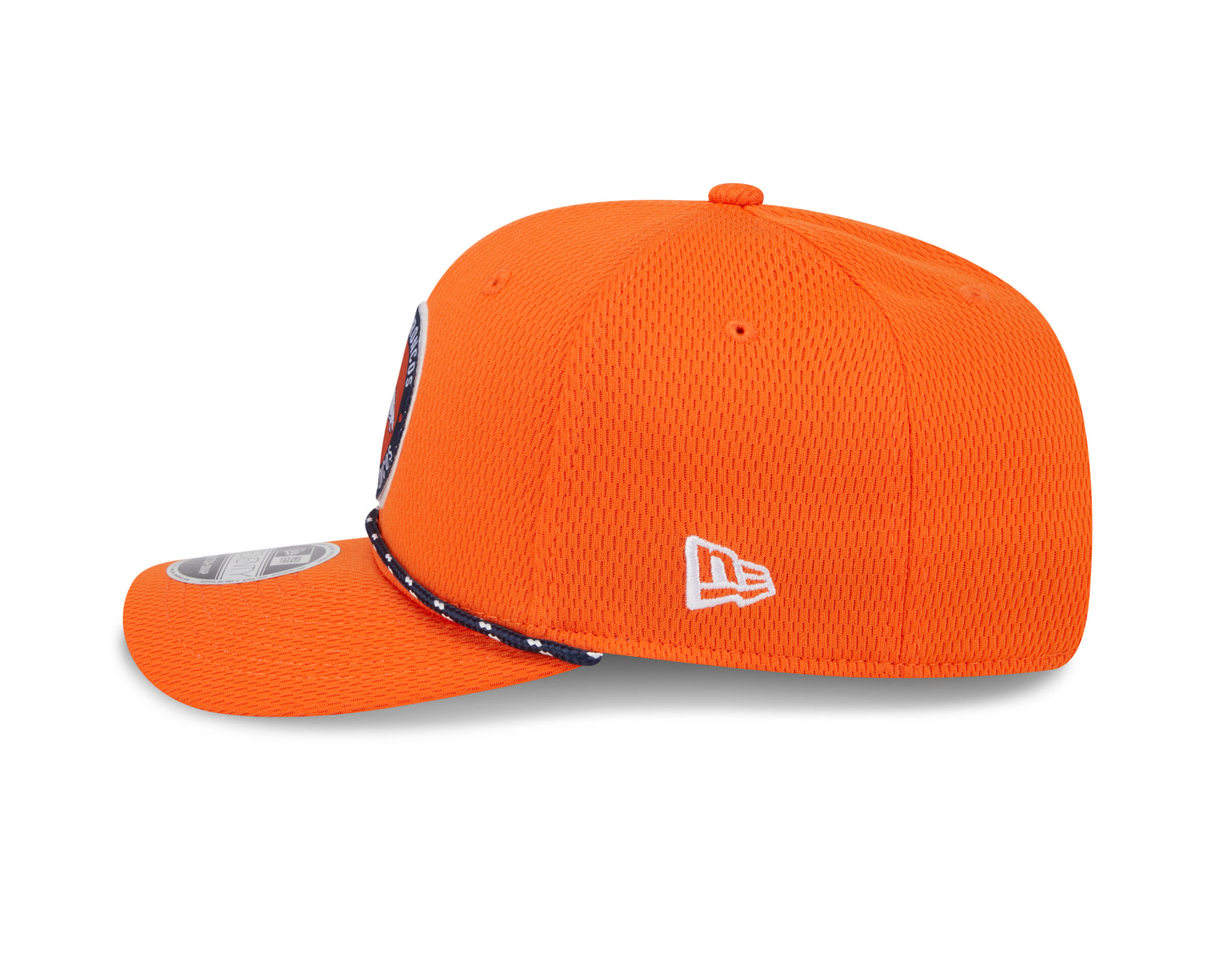 Men's Denver Broncos New Era 2024 Sideline Orange 9SEVENTY Adjustable Hat