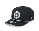 Men's Las Vegas Raiders New Era 2024 Sideline Black 9SEVENTY Adjustable Hat - Pro Jersey Sports