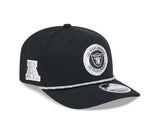 Men's Las Vegas Raiders New Era 2024 Sideline Black 9SEVENTY Adjustable Hat - Pro Jersey Sports