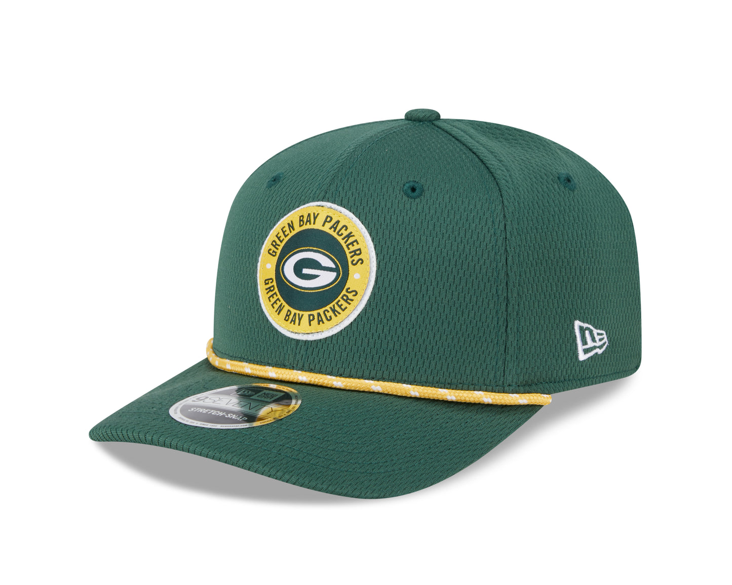 Men's Green Bay Packers New Era 2024 Sideline Green 9SEVENTY Adjustable Hat