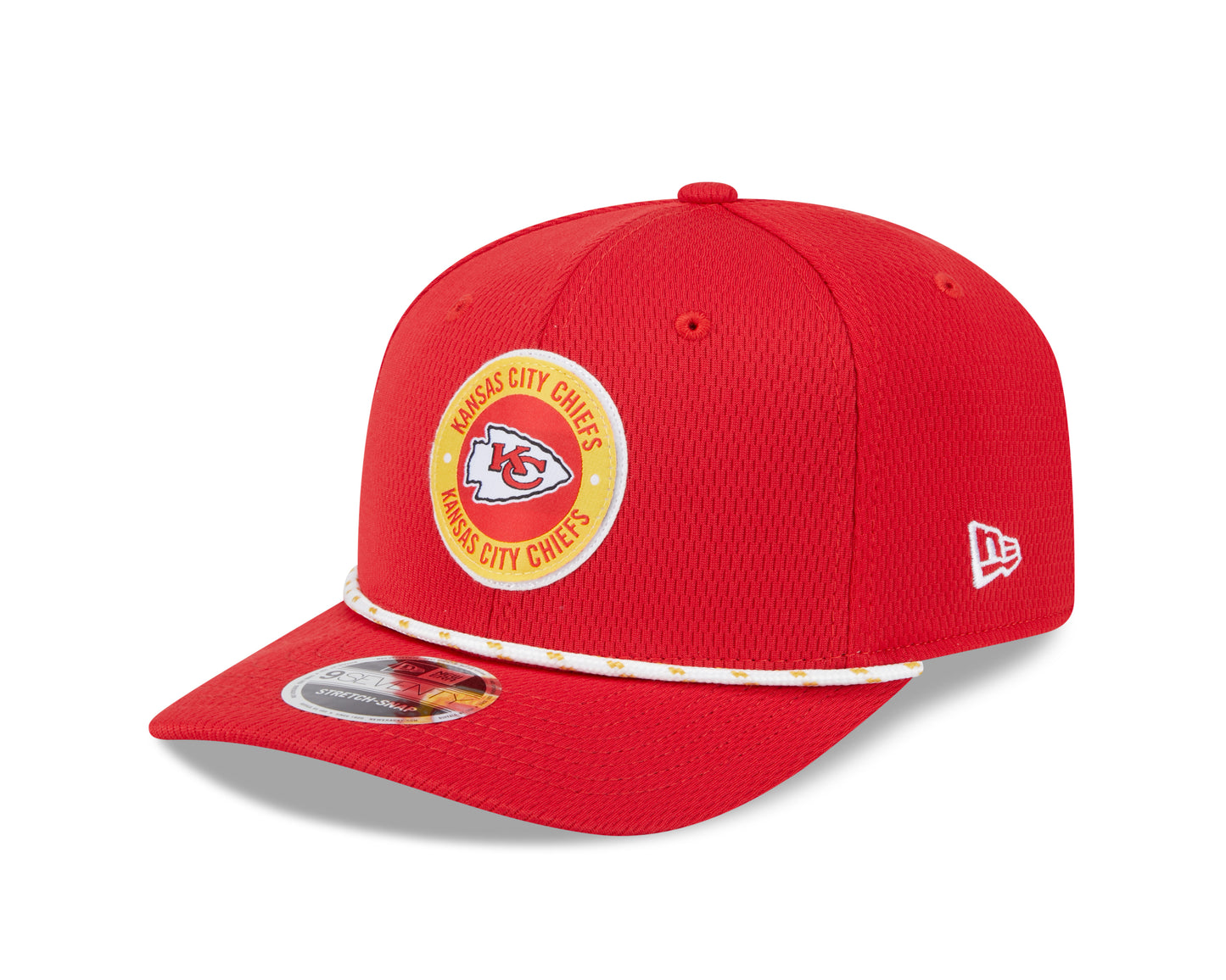 Men's Kansas City Chiefs New Era 2024 Sideline Red 9SEVENTY Adjustable Hat