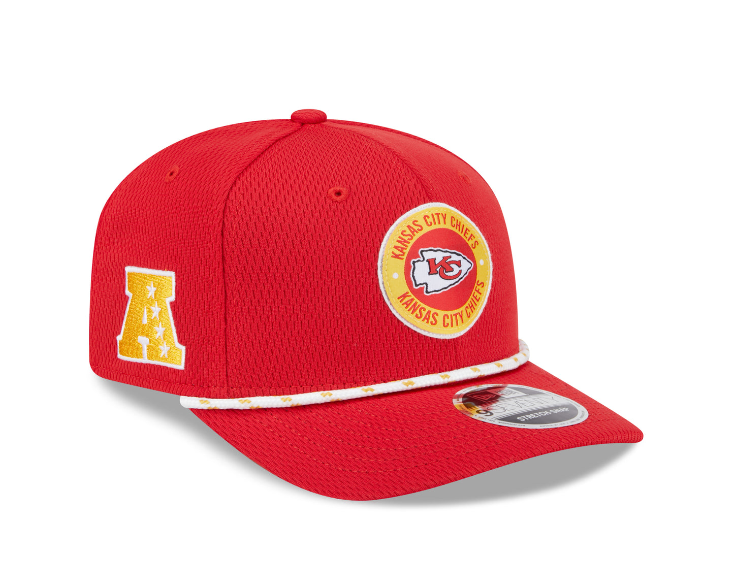 Men's Kansas City Chiefs New Era 2024 Sideline Red 9SEVENTY Adjustable Hat